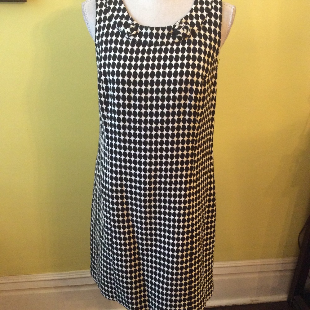 Ann Taylor LOFT Classic Black & White Suit Dress Size 8P - Picture 6 of 16